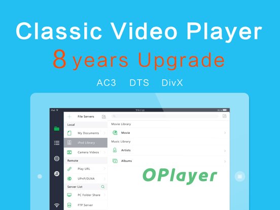 OPlayer HD - video player