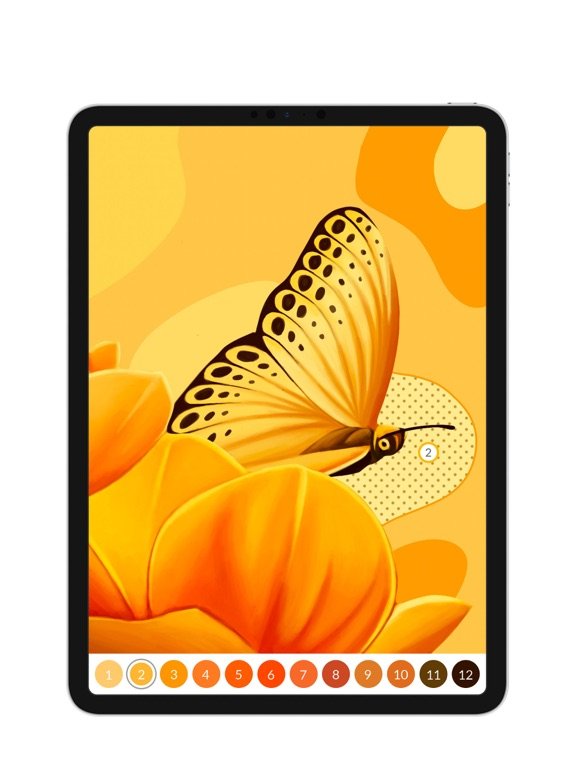 April - Oil Painting by Number