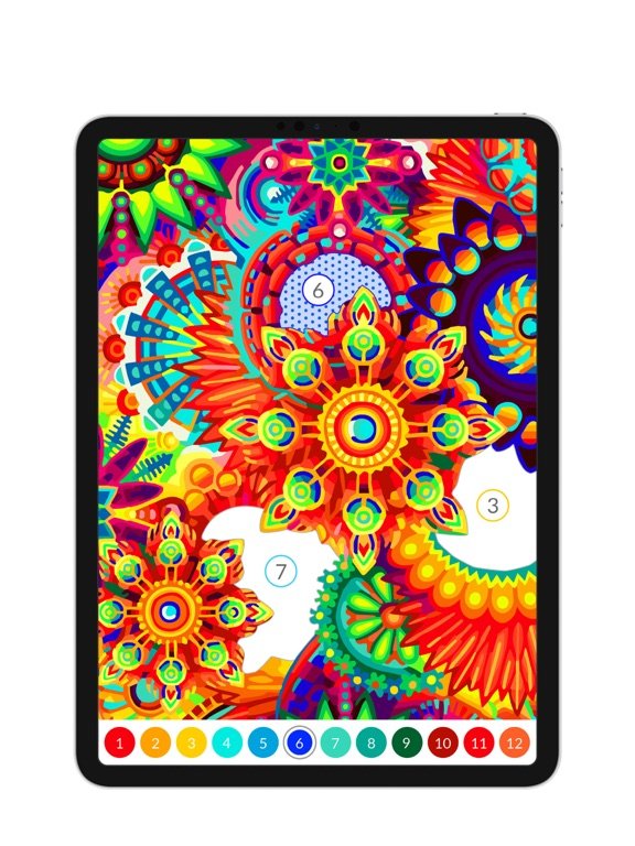 April - Oil Painting by Number