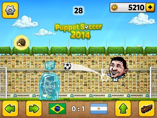 Puppet Soccer 2014 - Football championship in big head Marionette World