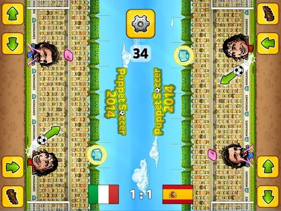 Puppet Soccer 2014 - Football championship in big head Marionette World