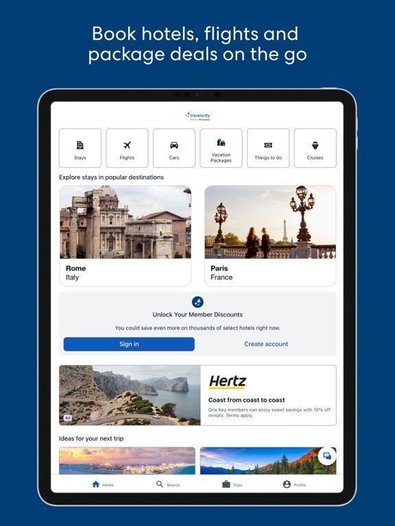 Travelocity Hotels & Flights