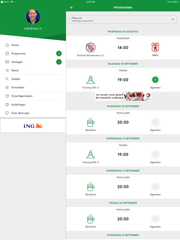 Voetbal.nl - De officiële app
