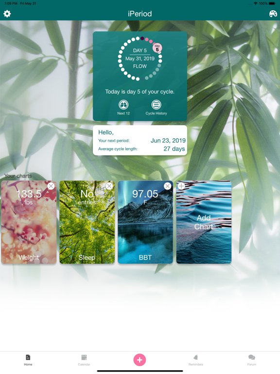 iPeriod Period Tracker HD +