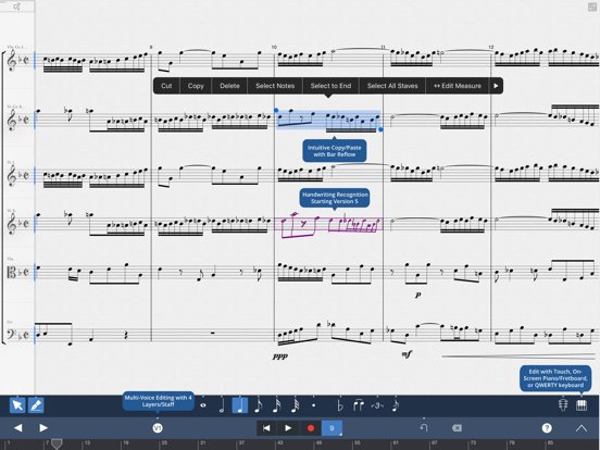 Symphony Pro - Music Notation