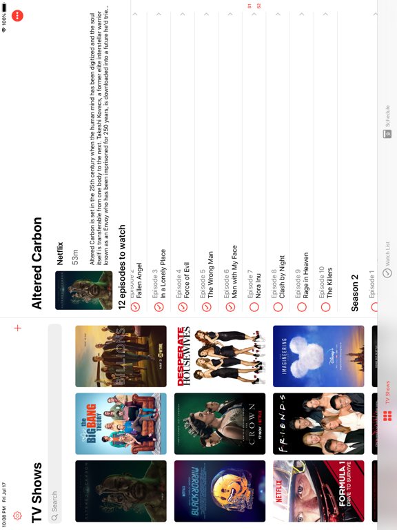 TV Club – show tracker & guide