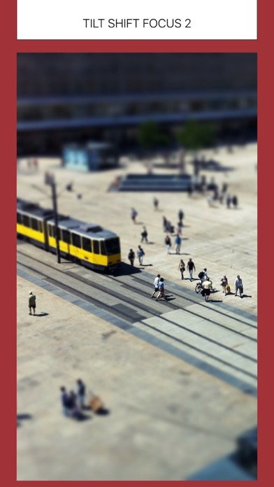 Tilt Shift Focus