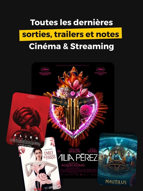 AlloCiné, les films au cinéma