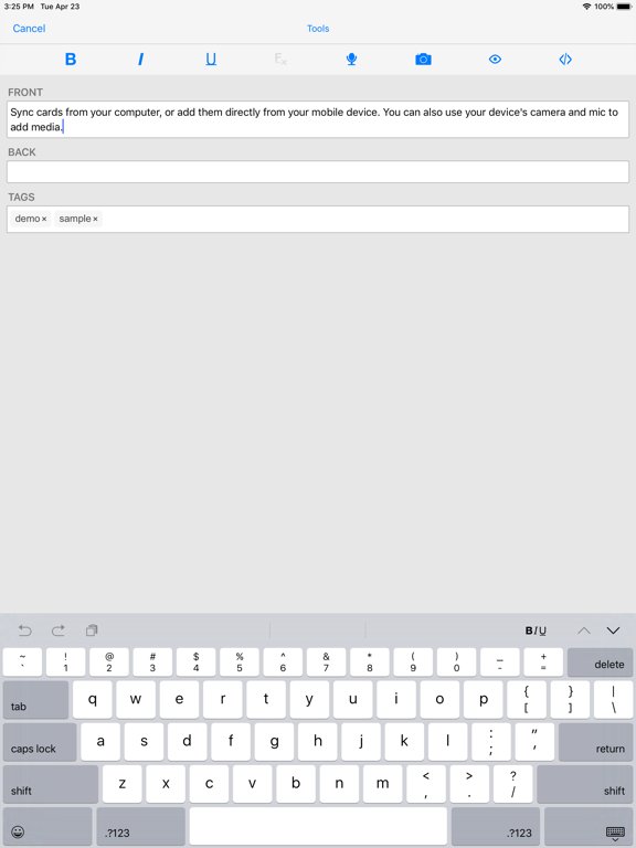 AnkiMobile Flashcards