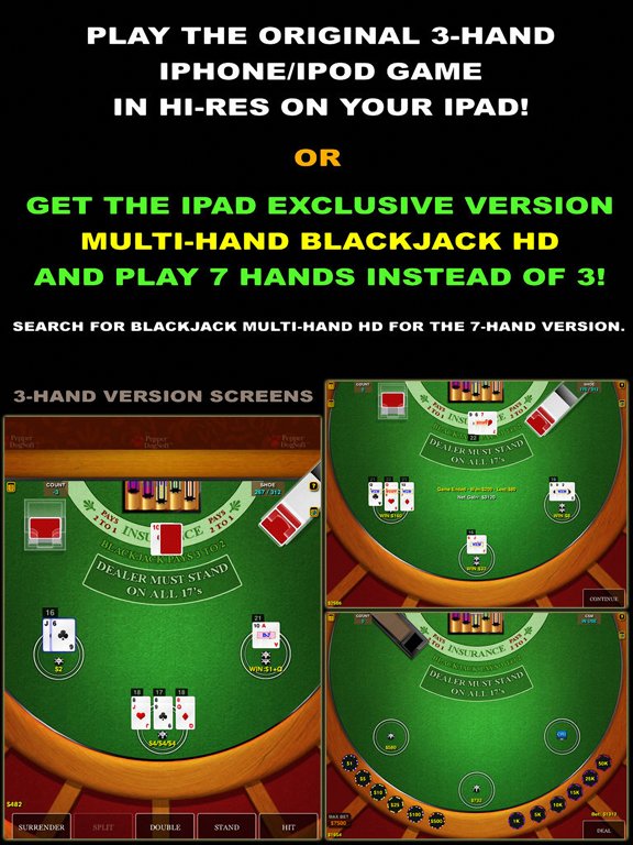 Blackjack 21 Pro Multi-Hand