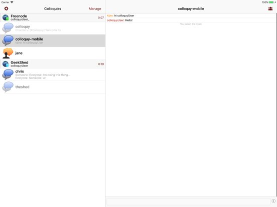 Colloquy - IRC Client