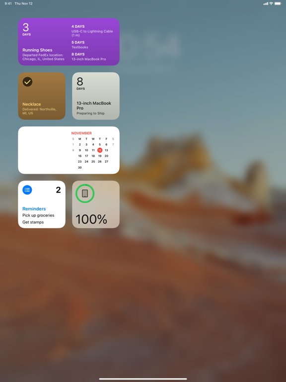Deliveries: a package tracker