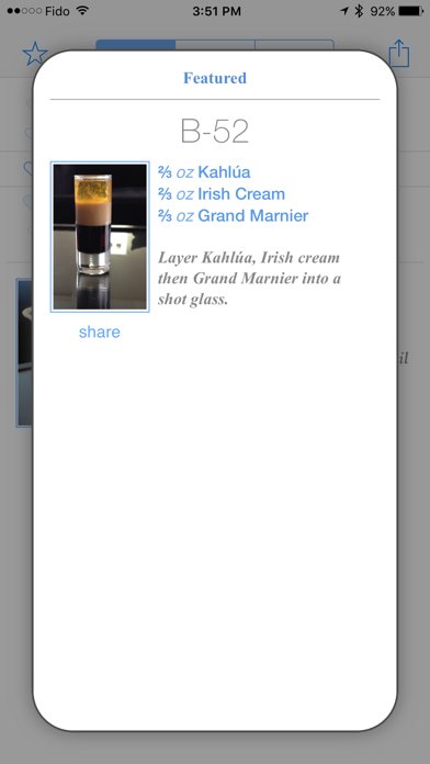 Drinks and Cocktails