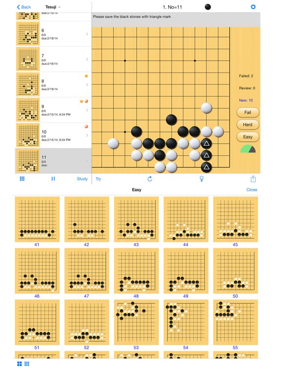 EasyGo Pro-Tsumego, SGF editor