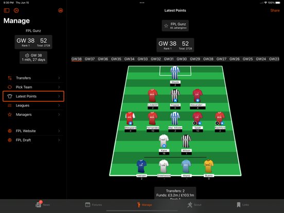 FPL Fantasy Football Manager