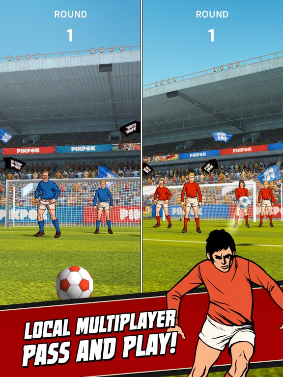 Flick Kick Football Kickoff