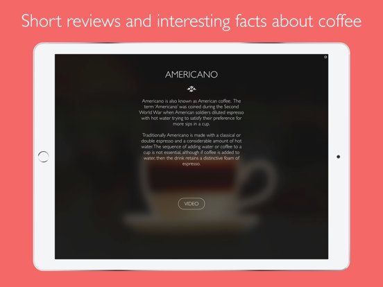 The Great Coffee App