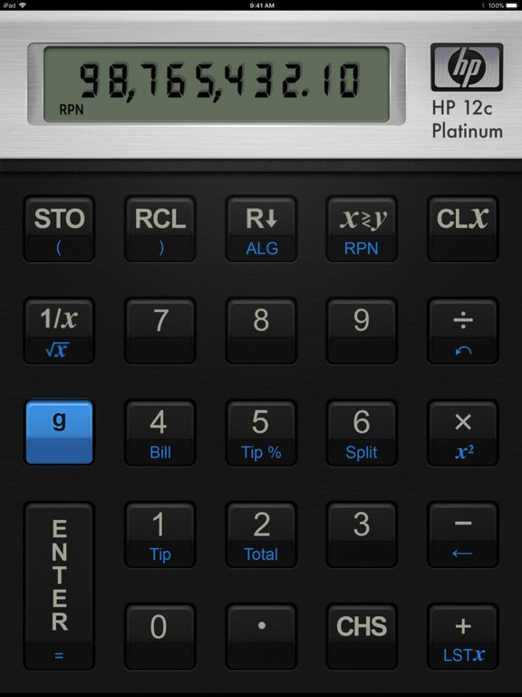 HP 12C Platinum Calculator