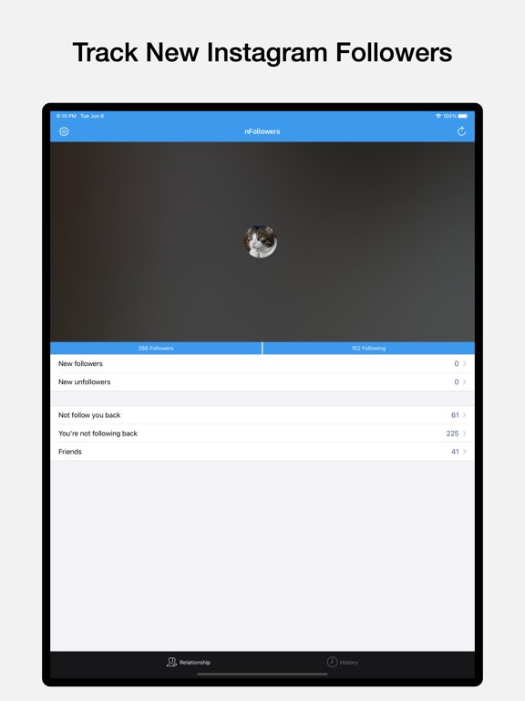 nFollowers: Unfollowers Report