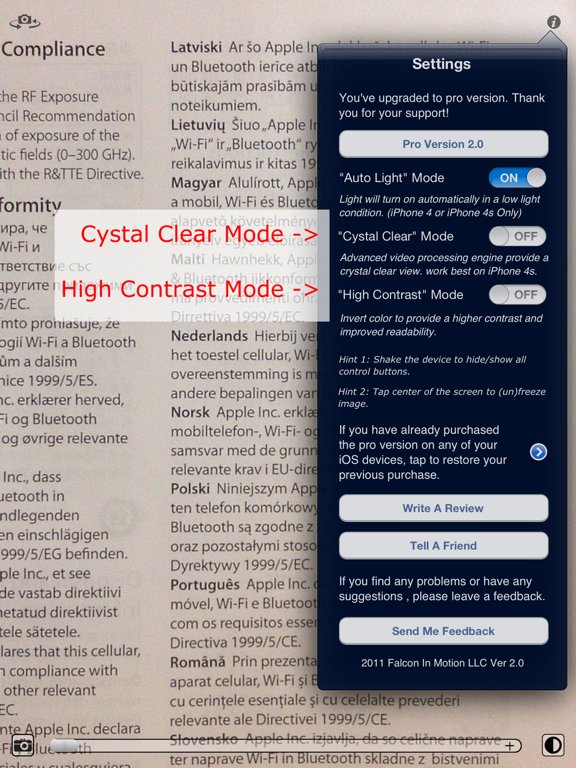 Magnifying Glass With Light