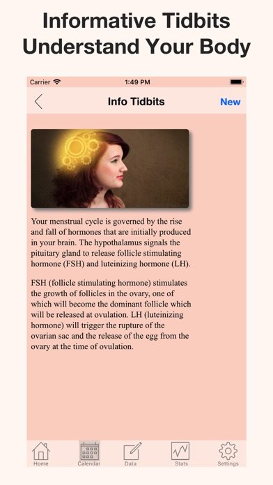 Menstrual Calendar FMC