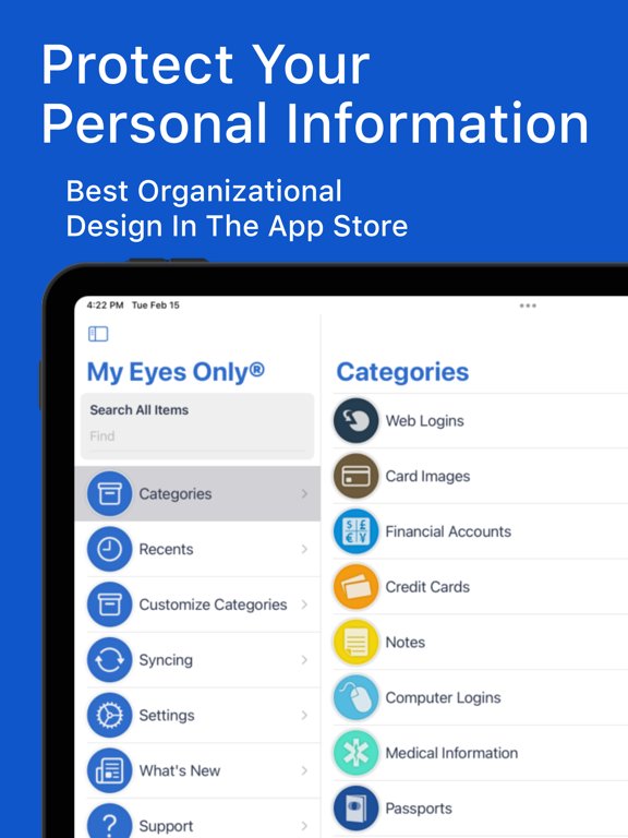 My Eyes Only Password Manager