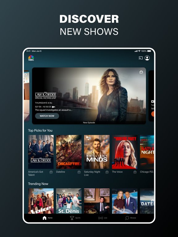 The NBC App – Stream TV Shows