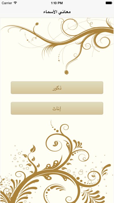 معاني الأسماء