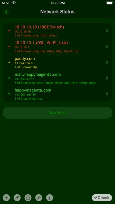 Net Status - Server Monitor