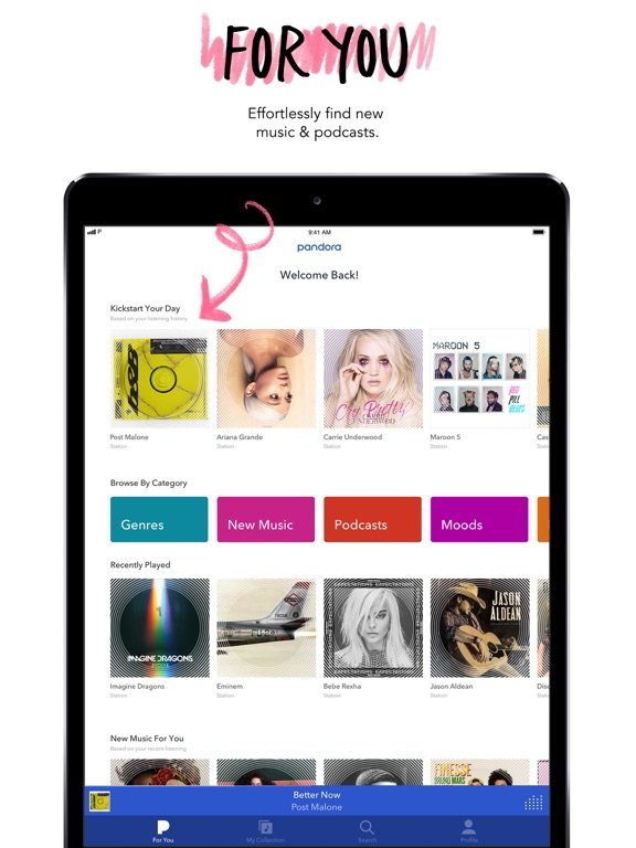 Pandora: Music & Podcasts