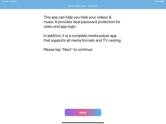Secret Video Vault-Fast Player