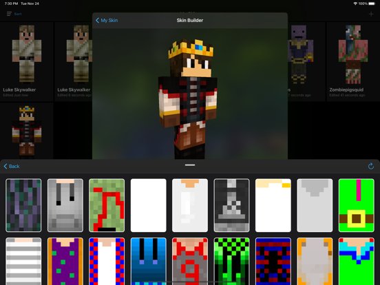 Create Skins for Minecraft PE