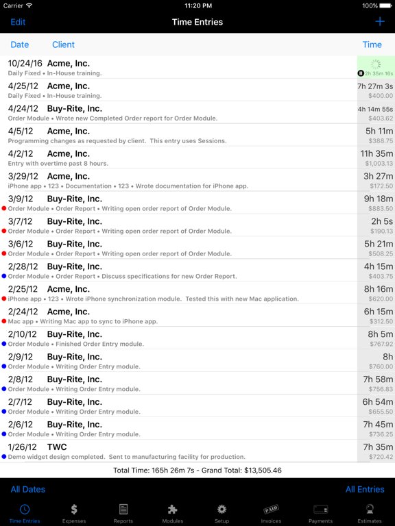 Time Master + Billing