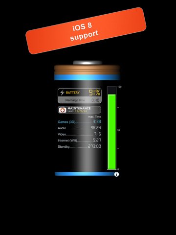 iBattery Pro - Battery status and maintenance