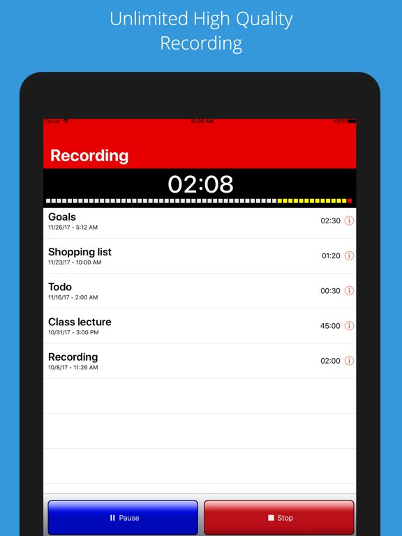 iRecorder Pro Audio Recorder