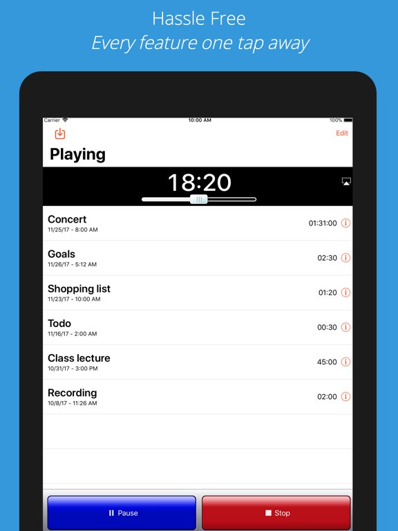 iRecorder Pro Audio Recorder