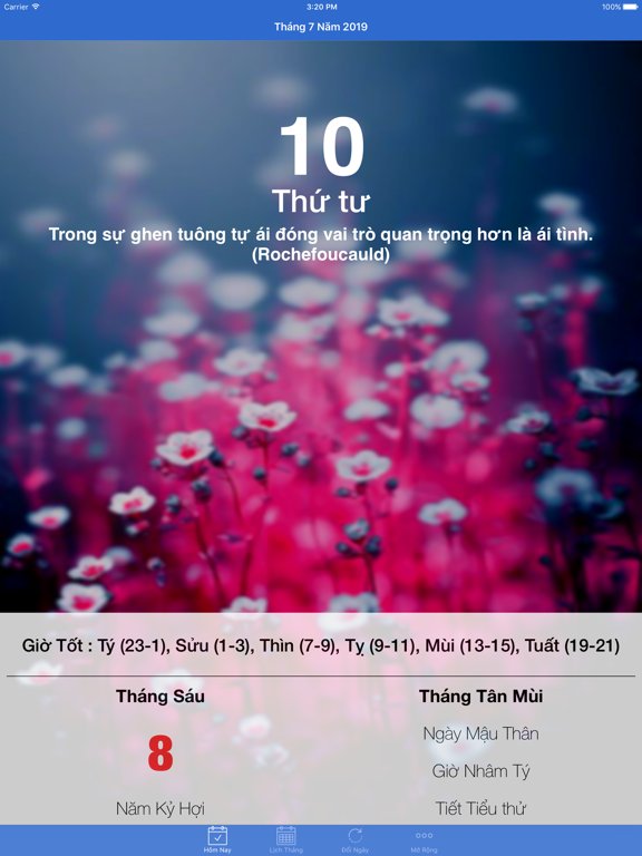 Lich Van Nien 2026 - Am Lich