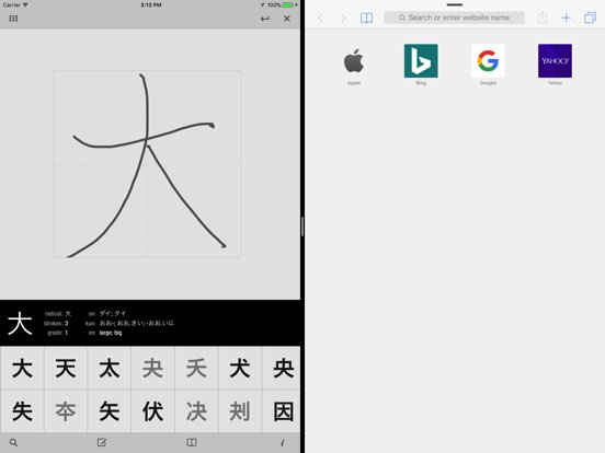 wishoTouch Japanese dictionary