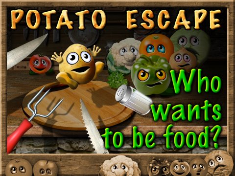 Potato Escape - One Touch Runner