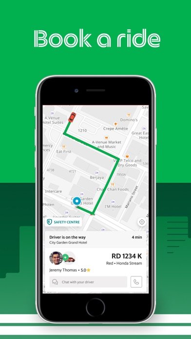 Grab: Taxi Ride, Food Delivery