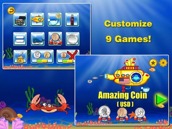 Amazing Coin(USD)-Money learning counting games