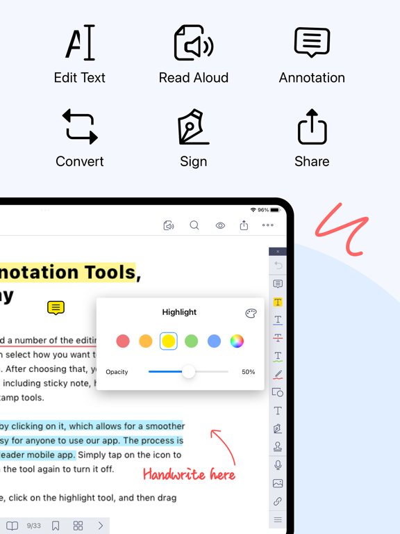 PDF Reader - Editor & Viewer
