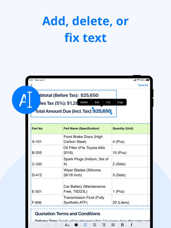 PDF Reader - Editor & Viewer