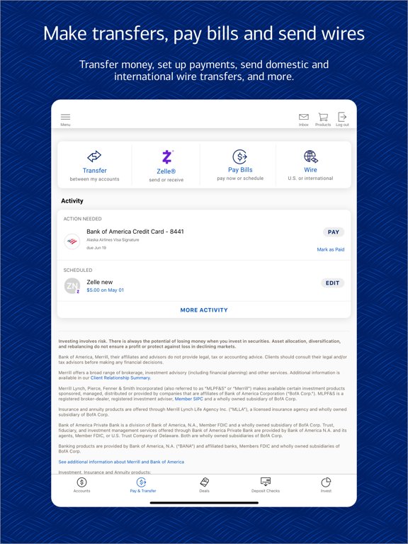 Bank of America Mobile Banking