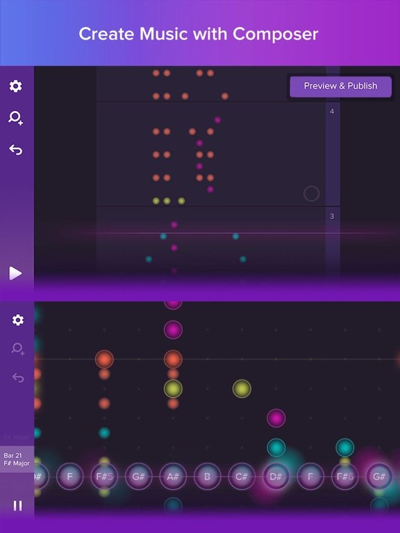 Magic Piano: game by Smule