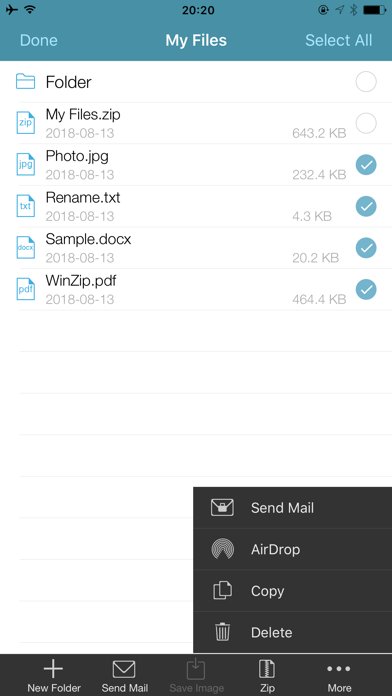 WinZip Pro: zip, unzip & rar