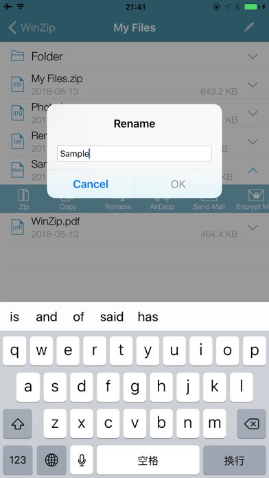 WinZip Pro: zip, unzip & rar