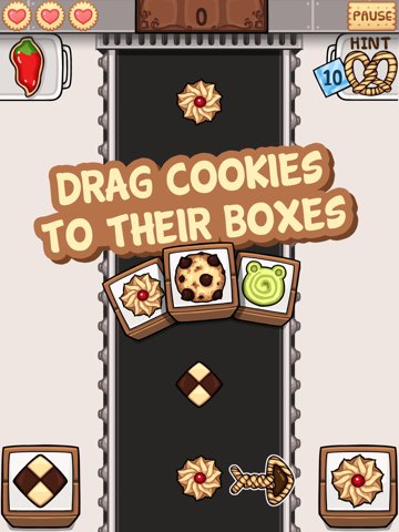 Cookie Factory Packing - The Cookie Firm Management Game