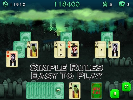 Halloween Tripeaks Solitaire