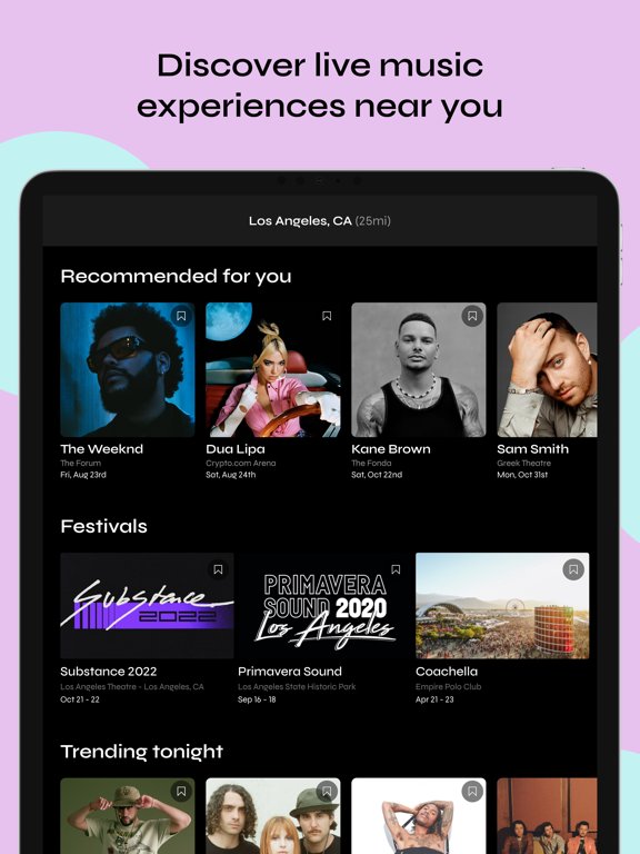 Bandsintown Concerts